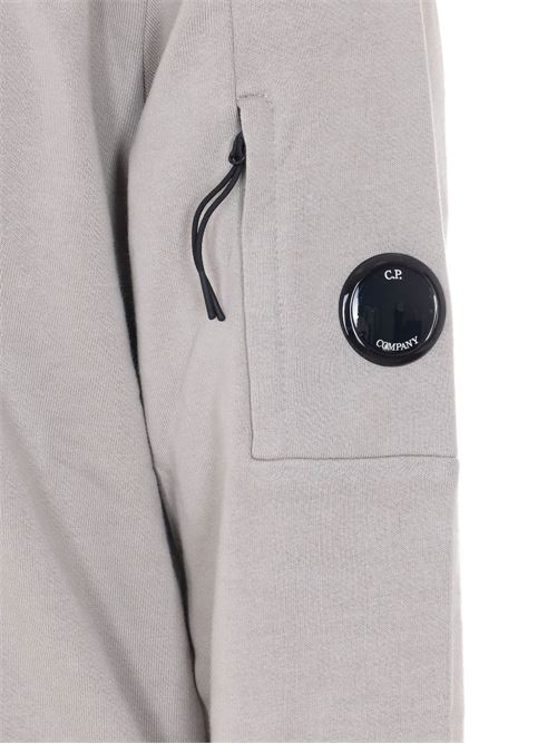 Felpa uomo girocollo grigia CP COMPANY | 20CMSS713A005086W904